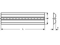 Planer Knives For Centrolock System