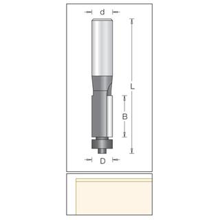 Flush Trimmer Bit