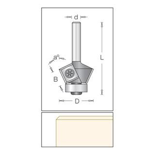 Bevel Trimmer Bit