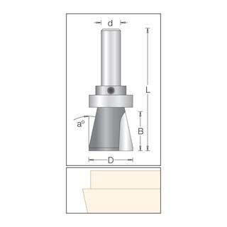 Bevel Bit for Corian