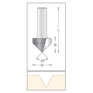 V Groove Bit