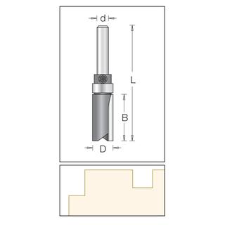 Straight bit Template Profile