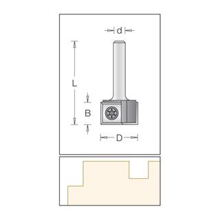 Flush Trimming Bit