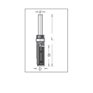 Straight Bit Template Profile