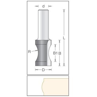 Flat Bull Nose Bit