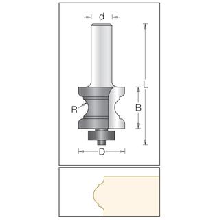 Profile Edge Mould Bit