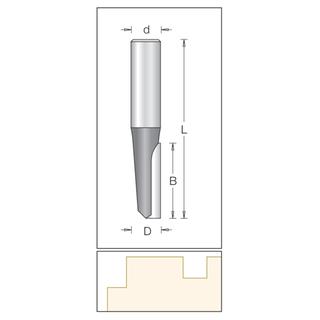 Straight Bit - Single Tooth