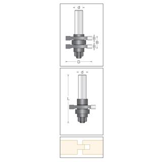 Tongue & Groove Cutter Set