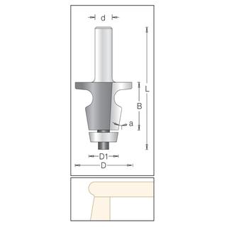 Under Mount Profile Bowl Bit