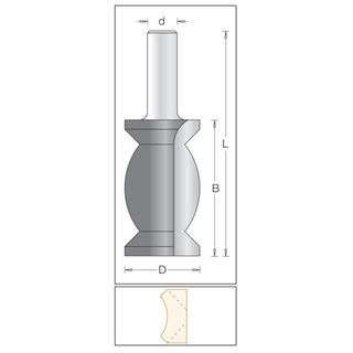 Decorative Moulding Bit