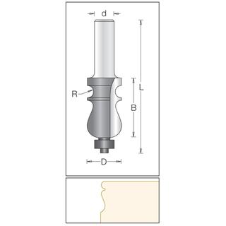 Face Moulding Bit