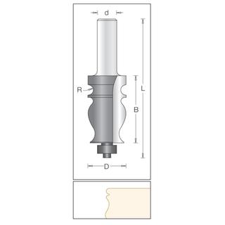 Face Moulding Bit