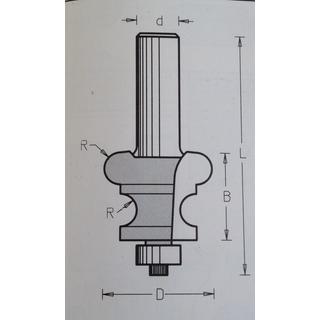 Decorative and Jointer Bit