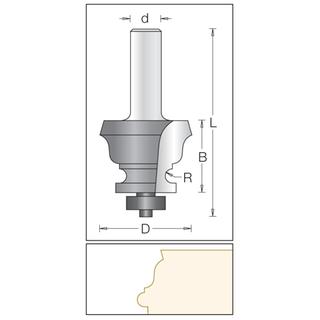 Profile Edge Mould Bit