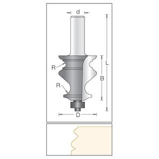 Face Moulding Bit