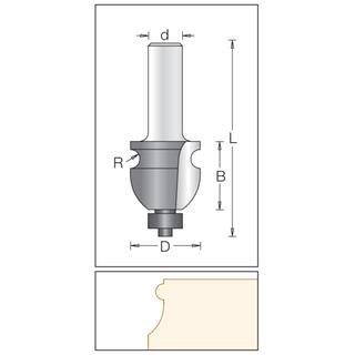 Face Moulding Bit