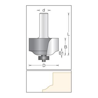 Frame Edge Profiling Bit