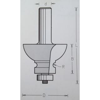 Decorative Moulding Bit