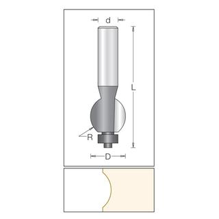 Flat Sunk Bead Bit