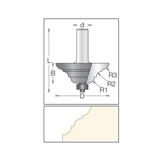 Classical Elegand Mould Bit