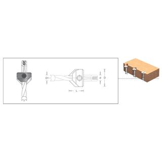 Countersink for Dowel Drill