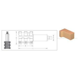 Rough Rebating Router Cutter