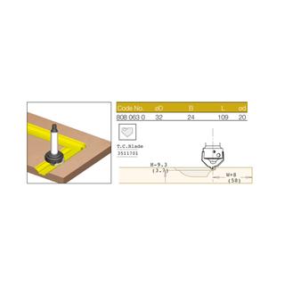 Multi-Face Profile Router Cutter