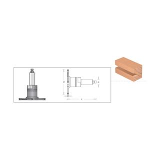 Adjustable Grooving 4-15,5mm Cutter