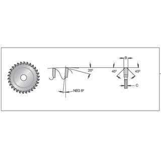 Milling Saw Blade