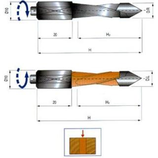 T.C.T Bit For Multiple Drilling Machines