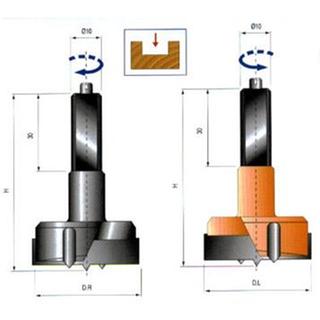 T.C.T Bit For Hinges