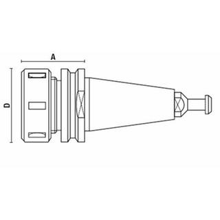 Τσόκ για ISO 40 ( IMA, WEEKE, MAKA, REICHENBACHER, STEGHERR )